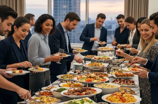 Buffet para Eventos Corporativos