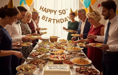 Buffet para Festa de 50 Anos​