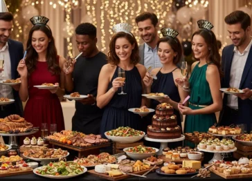 Buffet para Festa de Ano Novo​