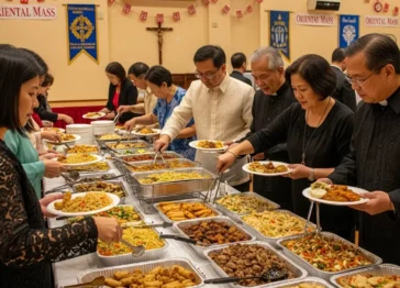 Buffet para Missa Oriental